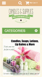 Mobile Screenshot of candlesandsupplies.net